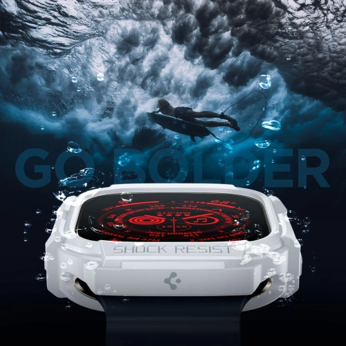 Kup Etui Spigen Rugged Armor Apple Watch Ultra 1/2 49mm White - SPN3347 - {ean13} - Sklep Home Screen