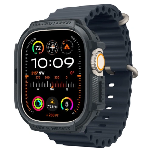 Kup Etui Spigen Rugged Armor Apple Watch Ultra 1/2 49mm Tmavě šedá - SPN3348 - {ean13} - Sklep Home Screen