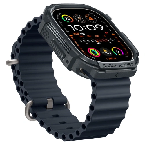 Kup Etui Spigen Rugged Armor Apple Watch Ultra 1/2 49mm Tmavě šedá - SPN3348 - {ean13} - Sklep Home Screen