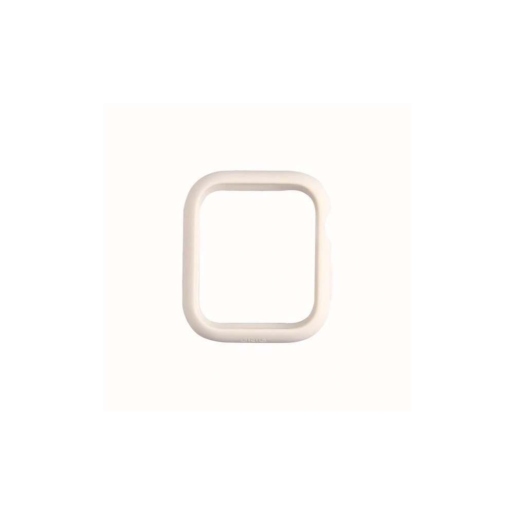 Etui UNIQ Lino Apple Watch 4/5/6/7/SE/8/9 40/41MM biały/dove white