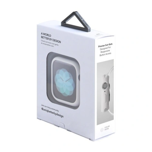 Buy UNIQ Lino Case Apple Watch 4/5/6/7/SE/8/9 40/41MM white/dove white - UNIQ70WHT - {ean13} - Home Screen Store Europe