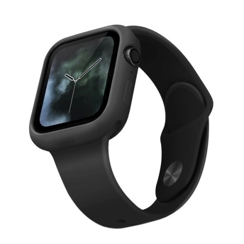 Kup Etui UNIQ Lino Apple Watch 4/5/6/7/SE/8/9 40/41MM negru/ash black - UNIQ71BLK - {ean13} - Sklep Home Screen