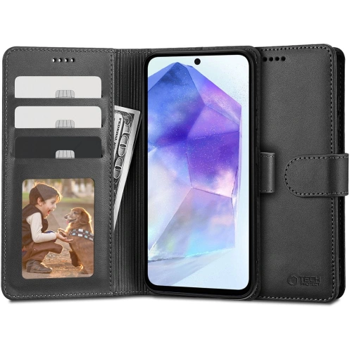 Kup Etui Tech-Protect Wallet Samsung Galaxy A55 5G Fekete - THP2646 - {ean13} - Sklep Home Screen