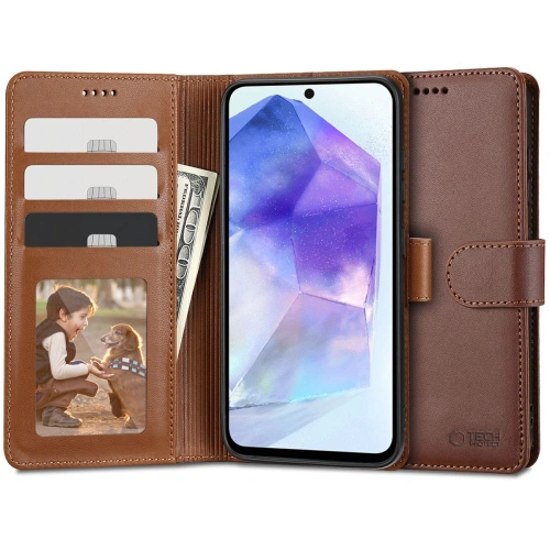 Kup Etui Tech-Protect Wallet Samsung Galaxy A55 5G Barna - THP2647 - {ean13} - Sklep Home Screen