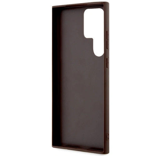 Buy Guess GUHCS24LG4GLBR Samsung Galaxy S24 Ultra hardcase 4G Stripe Collection brown - GUE3263 - {ean13} - Home Screen Store Europe