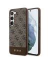 Etui Guess GUHCS24MG4GLBR Samsung Galaxy S24+ Plus hardcase 4G Stripe Collection barna/brown