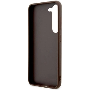 Kup Etui Guess GUHCS24MG4GLBR Samsung Galaxy S24+ Plus hardcase 4G Stripe Collection brązowy/brown - GUE3264 - {ean13} - Sklep Home Screen