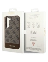 Kup Etui Guess GUHCS24MG4GLBR Samsung Galaxy S24+ Plus hardcase 4G Stripe Collection brązowy/brown - GUE3264 - {ean13} - Sklep Home Screen