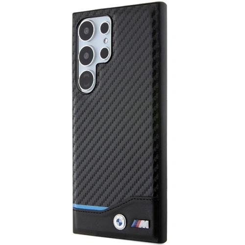 Kup Etui BMW BMHCS24L22NBCK Samsung Galaxy S24 Ultra Kožené Carbon černé/black - BMW595 - {ean13} - Sklep Home Screen