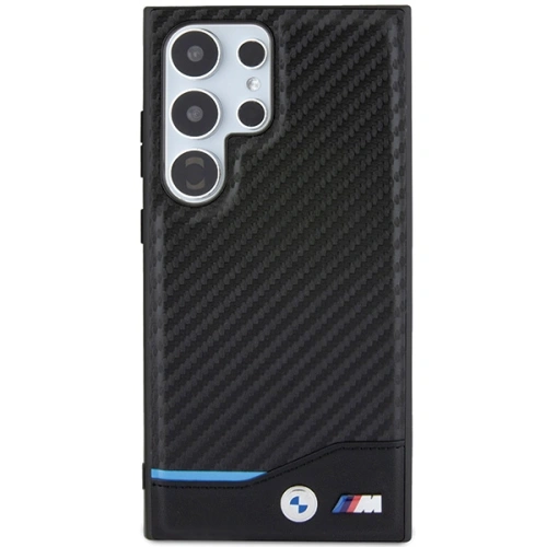 Kup Etui BMW BMHCS24L22NBCK Samsung Galaxy S24 Ultra Kožené Carbon černé/black - BMW595 - {ean13} - Sklep Home Screen
