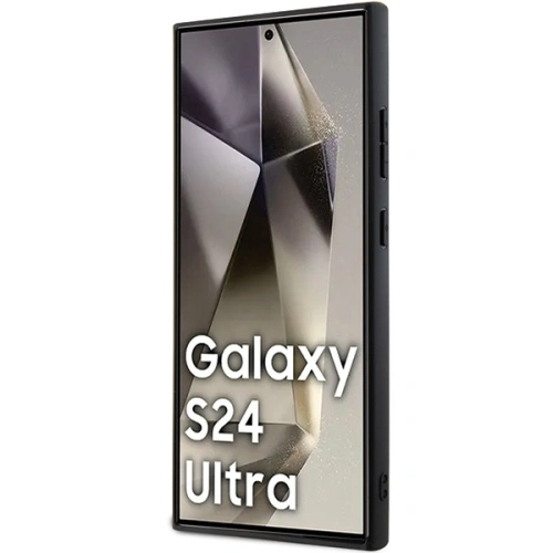 Kup Etui BMW BMHCS24L22NBCK Samsung Galaxy S24 Ultra Leather Carbon czarny/black - BMW595 - {ean13} - Sklep Home Screen