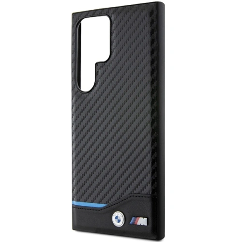 Kup Etui BMW BMHCS24L22NBCK Samsung Galaxy S24 Ultra Kožené Carbon černé/black - BMW595 - {ean13} - Sklep Home Screen