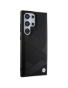 Buy BMW BMHCS24L23RCGPK Samsung Galaxy S24 Ultra hardcase Signature Leather Crossing Lines Pattern black - BMW596 - {ean13} - Home Screen Store Europe