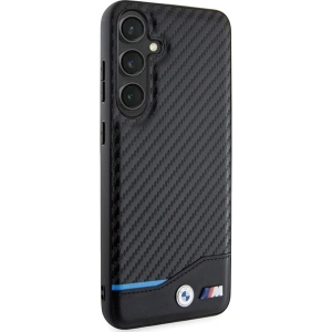 Kup Etui BMW BMHCS24M22NBCK Samsung Galaxy S24+ Plus Leather Carbon czarny/black - BMW597 - {ean13} - Sklep Home Screen