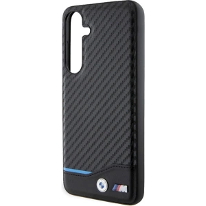 Kup Etui BMW BMHCS24M22NBCK Samsung Galaxy S24+ Plus Leather Carbon czarny/black - BMW597 - {ean13} - Sklep Home Screen