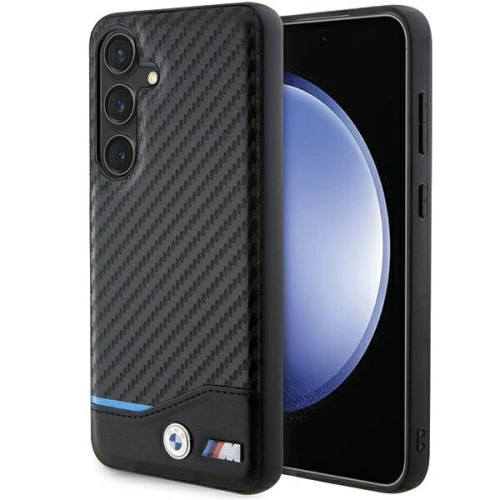 Kup Etui BMW BMHCS24S22NBCK Samsung Galaxy S24 Leather Carbon černý/black - BMW599 - {ean13} - Sklep Home Screen