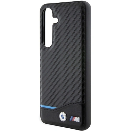 Kup Etui BMW BMHCS24S22NBCK Samsung Galaxy S24 din piele carbon negru/black - BMW599 - {ean13} - Sklep Home Screen