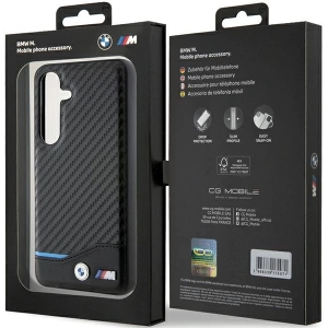 Kup Etui BMW BMHCS24S22NBCK Samsung Galaxy S24 din piele carbon negru/black - BMW599 - {ean13} - Sklep Home Screen