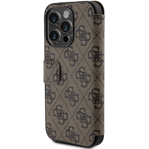Kup Case Guess GUBKP15L4GMGBR Apple iPhone 15 Pro Buch 4G Metall-Logo braun/brown - GUE3265 - {ean13} - Sklep Home Screen