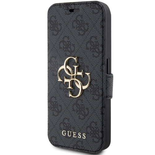 Kup Etui Guess GUBKP15L4GMGGR Apple iPhone 15 Pro book 4G Metal Logo šedá/grey - GUE3266 - {ean13} - Sklep Home Screen