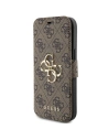 Buy Guess GUBKP15S4GMGBR Apple iPhone 15 / 14 / 13 book 4G Metal Logo brown - GUE3268 - {ean13} - Home Screen Store Europe