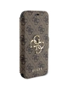Buy Guess GUBKP15S4GMGBR Apple iPhone 15 / 14 / 13 book 4G Metal Logo brown - GUE3268 - {ean13} - Home Screen Store Europe