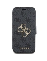 Kup Case Guess GUBKP15S4GMGGR Apple iPhone 15 / 14 / 13 Buch 4G Metall-Logo grau/grey - GUE3269 - {ean13} - Sklep Home Screen