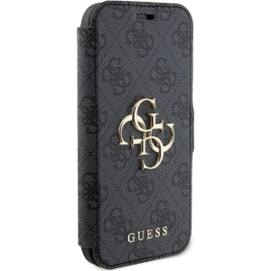 Kup Etui Guess GUBKP15S4GMGGR Apple iPhone 15 / 14 / 13 book 4G Metal Logo šedá/grey - GUE3269 - {ean13} - Sklep Home Screen