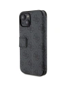 Kup Case Guess GUBKP15S4GMGGR Apple iPhone 15 / 14 / 13 Buch 4G Metall-Logo grau/grey - GUE3269 - {ean13} - Sklep Home Screen