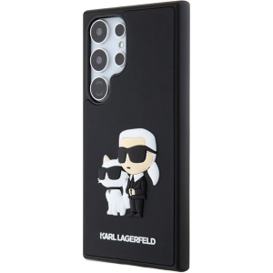 Kup Etui Karl Lagerfeld KLHCS24L3DRKCNK Samsung Galaxy S24 Ultra hardcase 3D Rubber Karl&Choupette czarny/black - KLD1868 - {ean13} - Sklep Home Screen