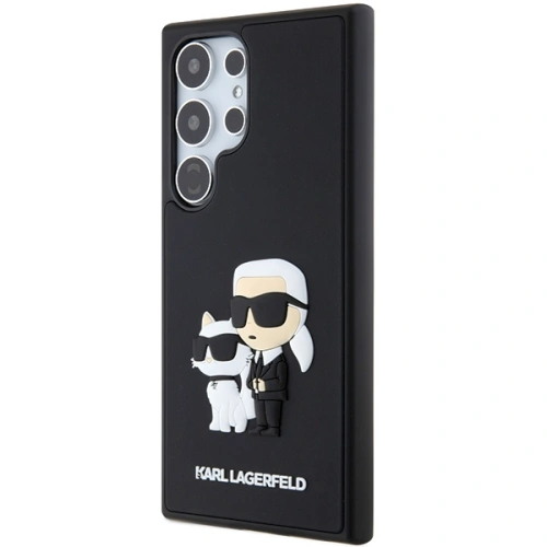 Kup Etui Karl Lagerfeld KLHCS24L3DRKCNK Samsung Galaxy S24 Ultra hardcase 3D Rubber Karl&Choupette černý/black - KLD1868 - {ean13} - Sklep Home Screen