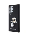 Kup Etui Karl Lagerfeld KLHCS24L3DRKCNK Samsung Galaxy S24 Ultra hardcase 3D Rubber Karl&Choupette černý/black - KLD1868 - {ean13} - Sklep Home Screen