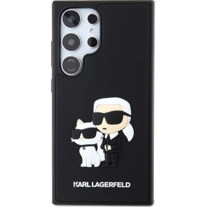 Kup Etui Karl Lagerfeld KLHCS24L3DRKCNK Samsung Galaxy S24 Ultra hardcase 3D Rubber Karl&Choupette černý/black - KLD1868 - {ean13} - Sklep Home Screen