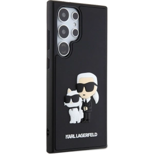 Kup Etui Karl Lagerfeld KLHCS24L3DRKCNK Samsung Galaxy S24 Ultra hardcase 3D Rubber Karl&Choupette černý/black - KLD1868 - {ean13} - Sklep Home Screen
