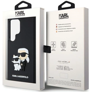 Kup Etui Karl Lagerfeld KLHCS24L3DRKCNK Samsung Galaxy S24 Ultra hardcase 3D Rubber Karl&Choupette czarny/black - KLD1868 - {ean13} - Sklep Home Screen