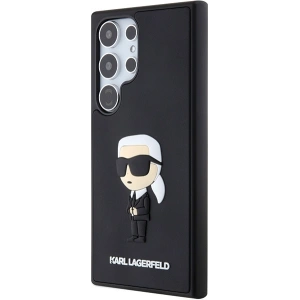 Buy Karl Lagerfeld KLHCS24L3DRKINK Samsung Galaxy S24 Ultra hardcase 3D Rubber Ikonik black - KLD1869 - {ean13} - Home Screen Store Europe