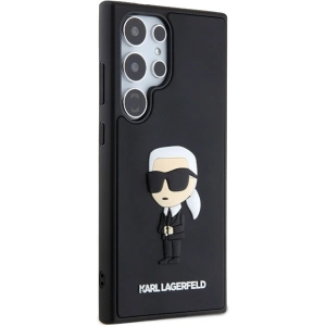 Kup Case Karl Lagerfeld KLHCS24L3DRKINK Samsung Galaxy S24 Ultra Hardcase 3D Gummi Ikonik schwarz/black - KLD1869 - {ean13} - Sklep Home Screen