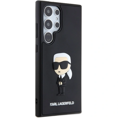 Kup Etui Karl Lagerfeld KLHCS24L3DRKINK Samsung Galaxy S24 Ultra hardcase 3D Rubber Ikonik černý/black - KLD1869 - {ean13} - Sklep Home Screen