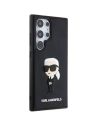 Buy Karl Lagerfeld KLHCS24L3DRKINK Samsung Galaxy S24 Ultra hardcase 3D Rubber Ikonik black - KLD1869 - {ean13} - Home Screen Store Europe