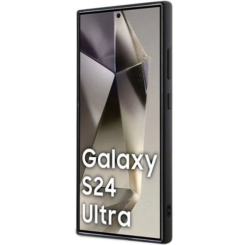 Kup Etui Karl Lagerfeld KLHCS24L3DRKINK Samsung Galaxy S24 Ultra hardcase 3D Rubber Ikonik černý/black - KLD1869 - {ean13} - Sklep Home Screen