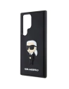 Kup Etui Karl Lagerfeld KLHCS24L3DRKINK Samsung Galaxy S24 Ultra hardcase 3D Rubber Ikonik černý/black - KLD1869 - {ean13} - Sklep Home Screen