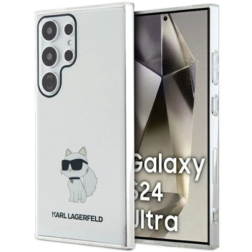 Kup Case Karl Lagerfeld KLHCS24LHNCHTCT Samsung Galaxy S24 Ultra Hardcase IML Choupette transparent - KLD1871 - {ean13} - Sklep Home Screen