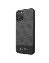 Kup Etui Guess GUHCN58G4GLGR Apple iPhone 11 Pro gri/hard case 4G Stripe Collection - GUE151GRY - {ean13} - Sklep Home Screen