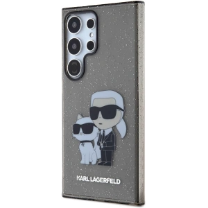 Buy Karl Lagerfeld KLHCS24LHNKCTGK Samsung Galaxy S24 Ultra hardcase Glitter Karl&Choupette black - KLD1872 - {ean13} - Home Screen Store Europe