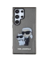 Kup Etui Karl Lagerfeld KLHCS24LHNKCTGK Samsung Galaxy S24 Ultra hardcase Glitter Karl&Choupette czarny/black - KLD1872 - {ean13} - Sklep Home Screen