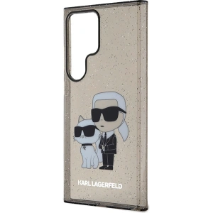 Kup Etui Karl Lagerfeld KLHCS24LHNKCTGK Samsung Galaxy S24 Ultra hardcase Glitter Karl&Choupette černý/black - KLD1872 - {ean13} - Sklep Home Screen
