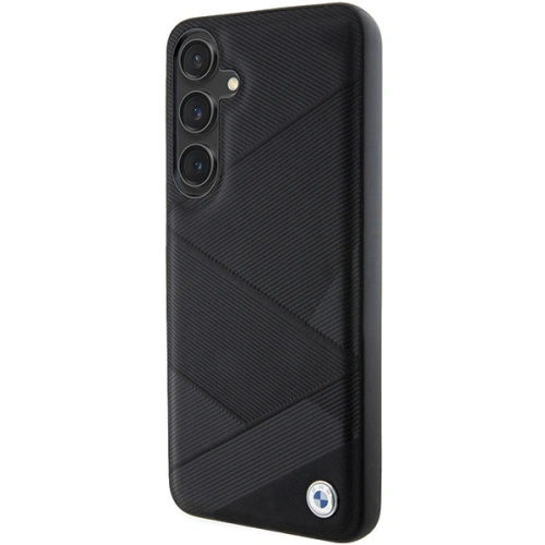 Kup Etui BMW BMHCS24S23RCGPK Samsung Galaxy S24 hardcase Signature Leather Crossing Lines Pattern černý/black - BMW600 - {ean13} - Sklep Home Screen