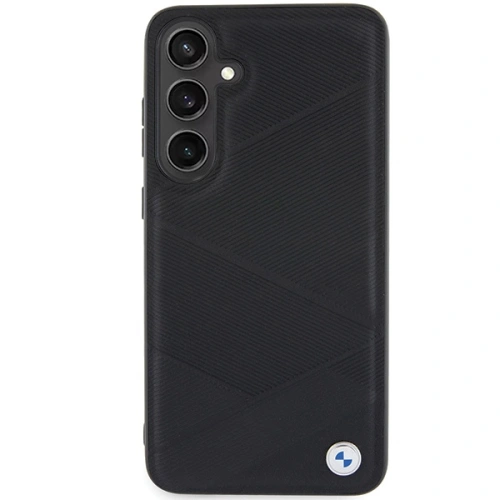 Kup Etui BMW BMHCS24S23RCGPK Samsung Galaxy S24 hardcase Signature Leather Crossing Lines Pattern černý/black - BMW600 - {ean13} - Sklep Home Screen