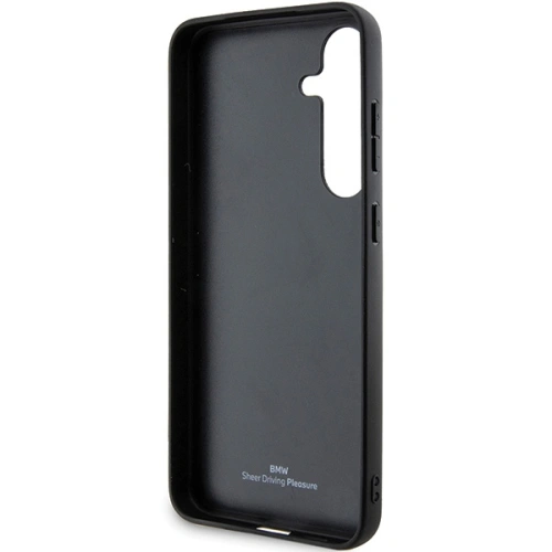 Kup Case BMW BMHCS24S23RCGPK Samsung Galaxy S24 Hardcase Signature Leder Crossing Lines Muster schwarz/black - BMW600 - {ean13} - Sklep Home Screen