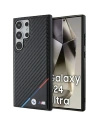 Etui BMW BMHMS24L23PUDTK Samsung Galaxy S24 Ultra hardcase Carbon Tricolor Line MagSafe černý/black